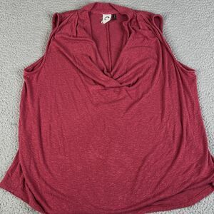 Anthropologie Akemi + Kin Tank Top Womens Medium Sleeveless Drape Neck Rayon